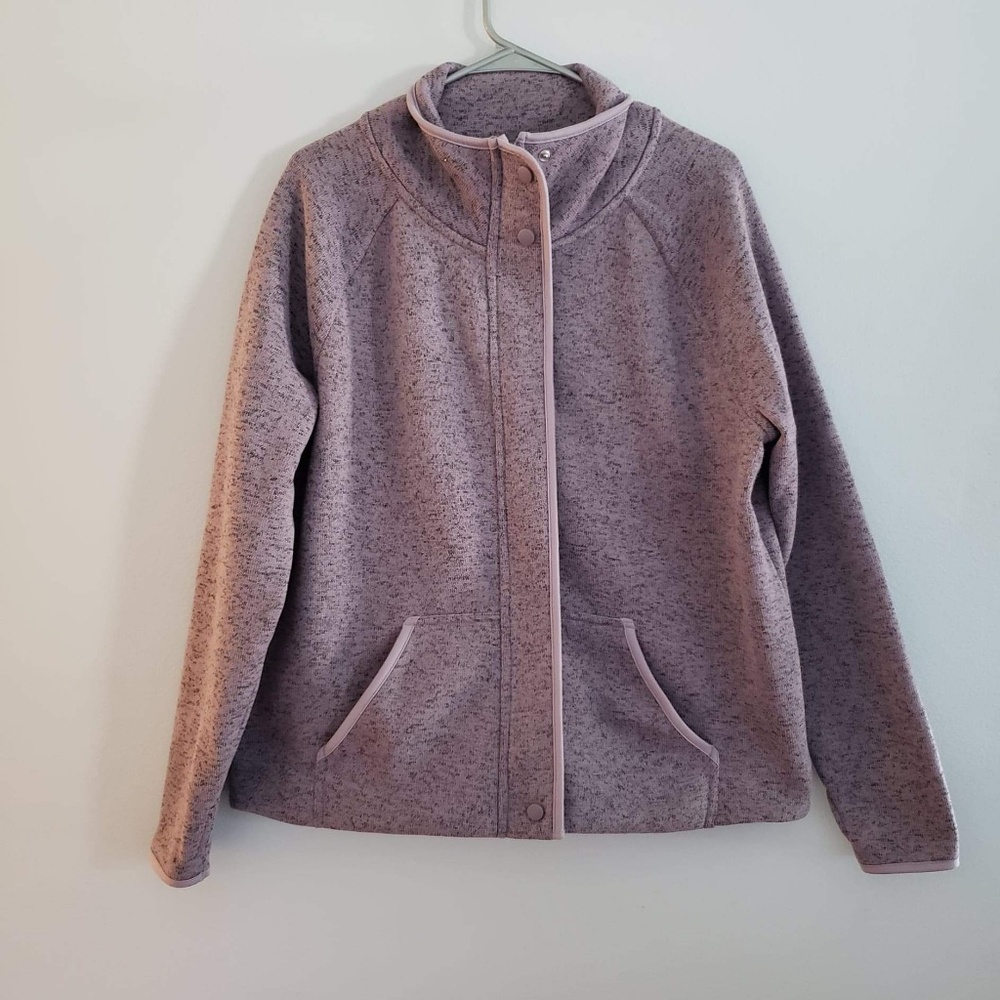 Women's Plus Size Full Zip Track Jacket